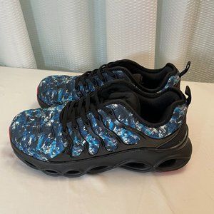 Shoes 8.5 Work Sneakers Steel Toe Safety Larnmern Blue Gradient Mens Lightweight